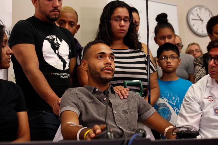 On Tuesday, Angel Colon shared his story during a press conference at Orlando Regional Medical Center.