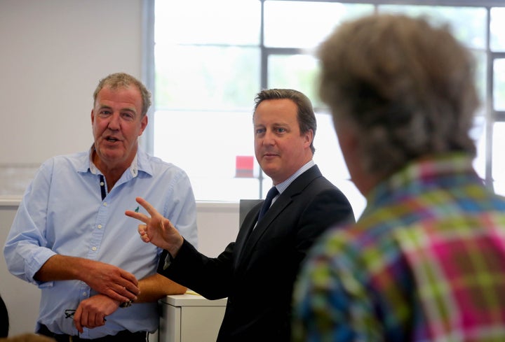 <strong>David Cameron and Jeremy Clarkson</strong>