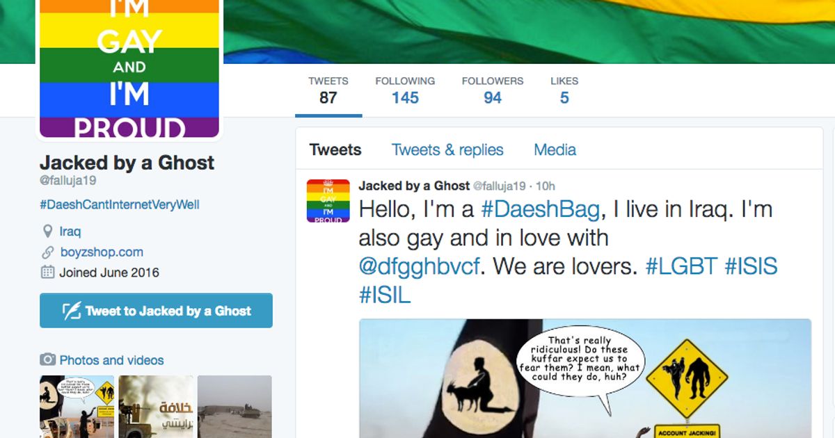 1200px x 630px - ISIS Supporting Twitter Accounts Hacked With Rainbow LGBT Flags And Gay Porn  After Orlando Shootings | HuffPost UK