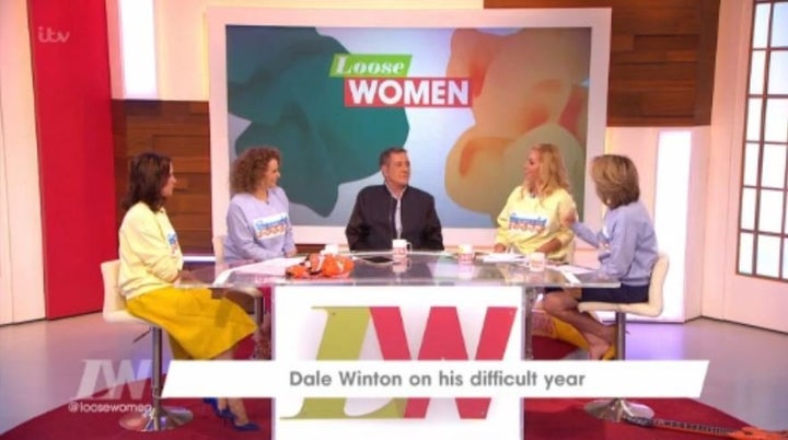 <strong>Dale opened up about his depression to the panel</strong>