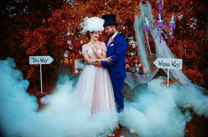 29 Alice in Wonderland Wedding Details You'll Love