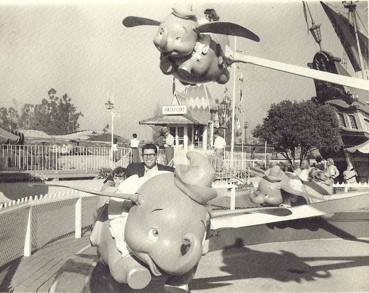 A young Terry Gaspard with her father.