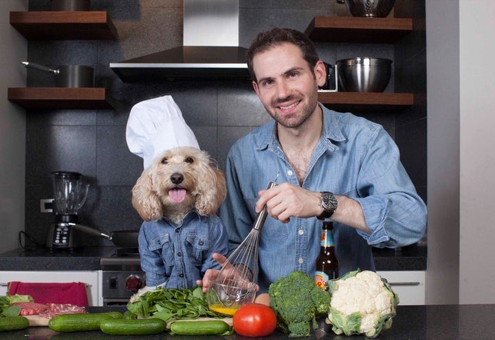 David and <a href="https://www.instagram.com/ralphiethecockapoo/?hl=en" target="_blank">Ralphie</a>. 