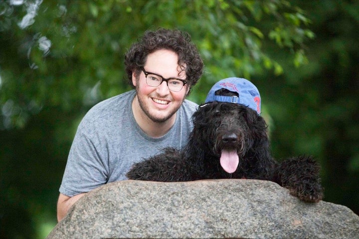 Matt and <a href="https://www.instagram.com/montydoodledoo/?hl=en" target="_blank">Montgomery</a>. 