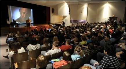 I Remember presentation at NW High School as made possible by the I Remember Committee created by Jessie King.