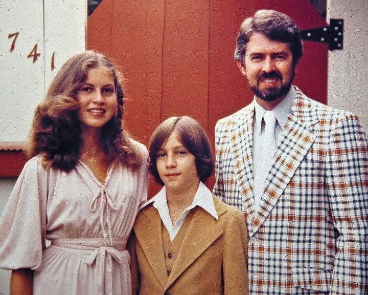 Lisa Guerrero, her brother Richard and their dad.