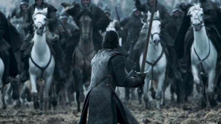 A scene from the "Game of Thrones" episode "Battle of the Bastards."