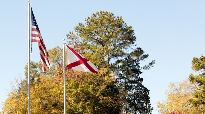 The commissioner of Baldwin County, Alabama, says he won't lower the flag just because "evil shoots up a church, school, or movie theater." Commissioners in a Missouri county similarly refused to lower the flag in the wake of the Orlando attacks, but then reversed their decision.