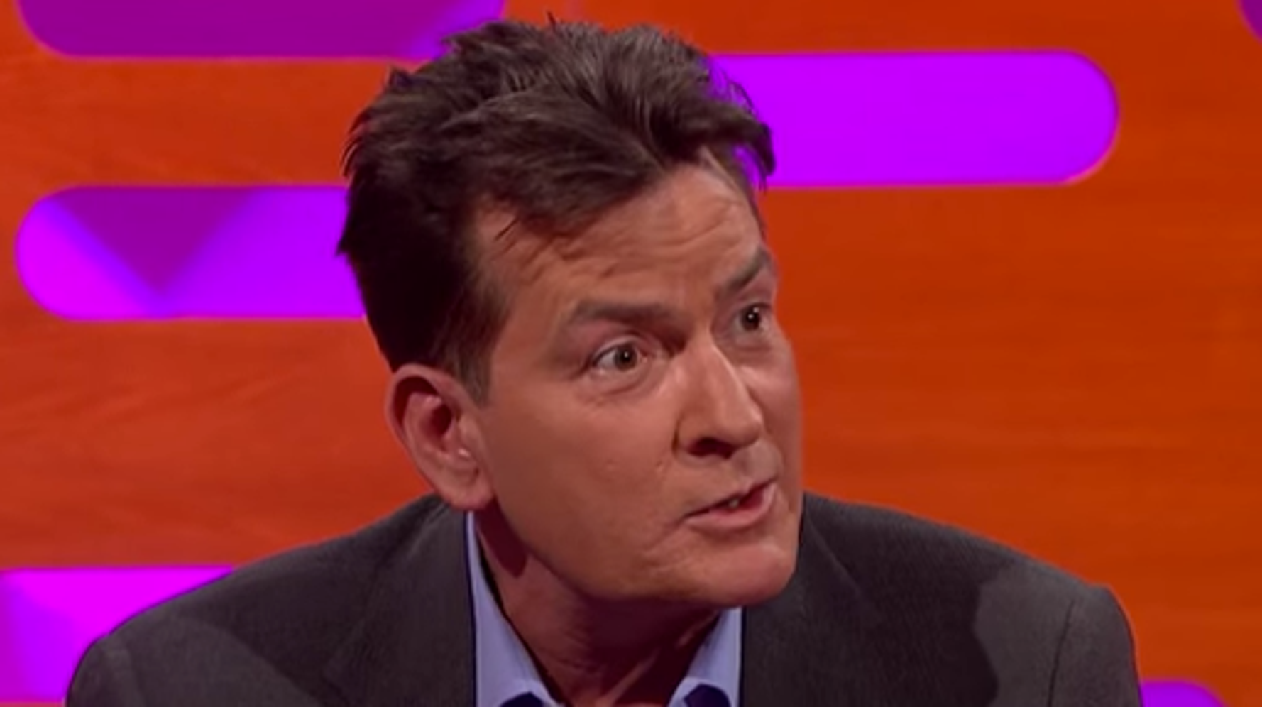 Charlie Sheen Says Donald Trump Gave Him Fake Diamond Cufflinks As