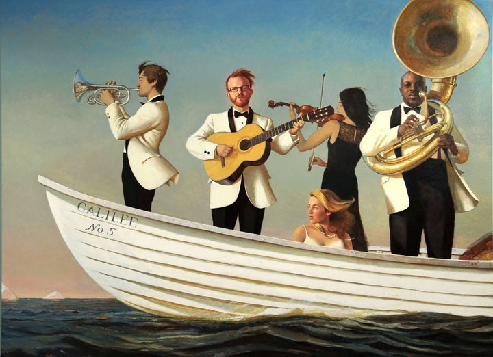 Bo Bartlett, <em>Galilee</em>, 2014, Oil on Linen, 88 x 120