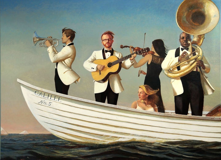 Bo Bartlett, Galilee, 2014, Oil on Linen, 88 x 120