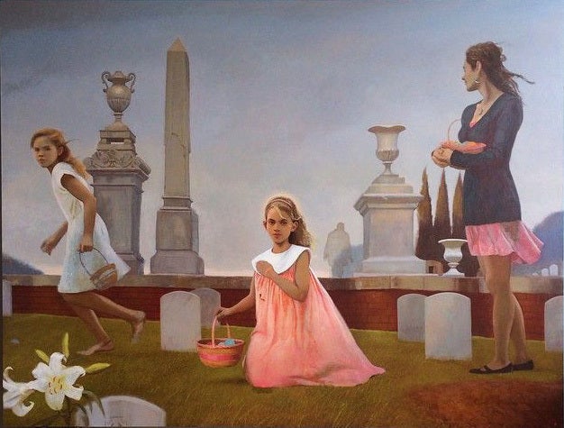 Bo Bartlett, Easter, 2015, Oil on Linen, 88 x 120