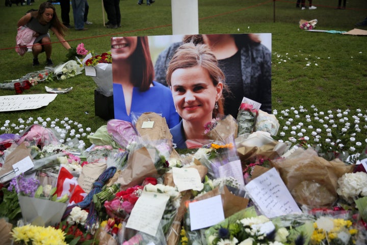 British lawmaker Jo Cox was killed on the streets of northern England on Thursday. The man charged with her murder gave his name in court as “Death to traitors, freedom for Britain.”