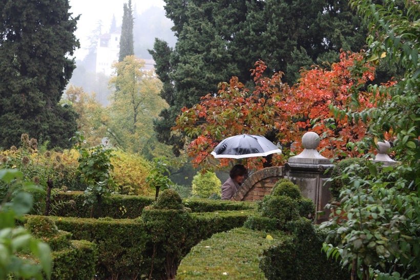 Alhambra's Generalife gardens
