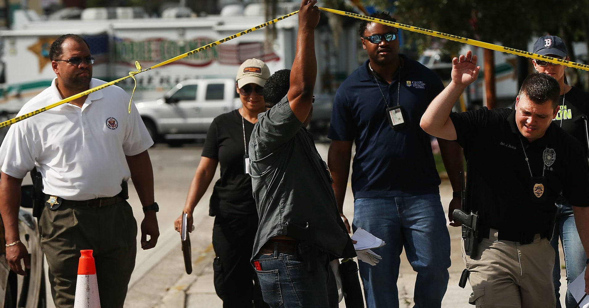 Orlando Shooting Funeral Procession Hit By Car, Officers Injured HuffPost