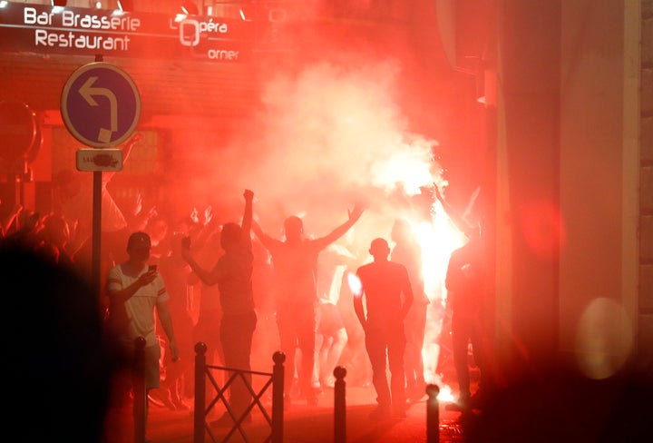 There have been stand-offs between British fans and French police in recent weeks