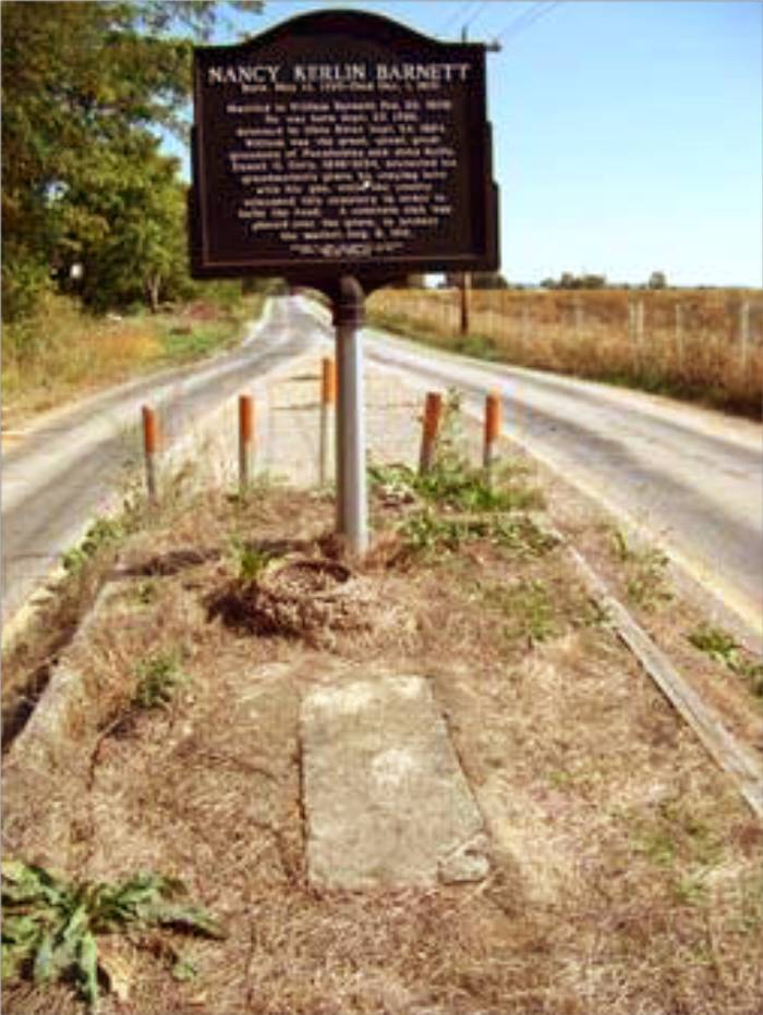 The grave in the middle of the road is the most haunted location in Indiana. Mysterious phantoms and strange voices have been heard.