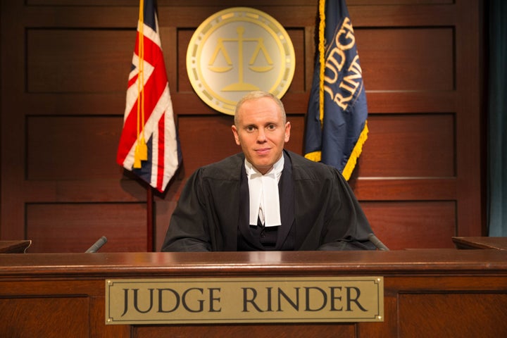 Robert Rinder found fame with his courtroom series 'Judge Rinder'