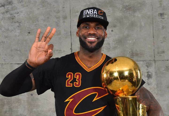 LeBron James fulfilled his career-long mission to win an NBA title for his hometown Cleveland Cavaliers. So now he's going to leave? C'mon. 