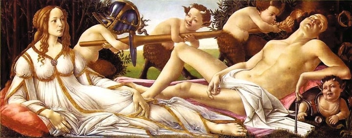 FIGURE 1-2. Sandro Botticelli, Mars and Venus, ca. 1483. National Gallery of London.