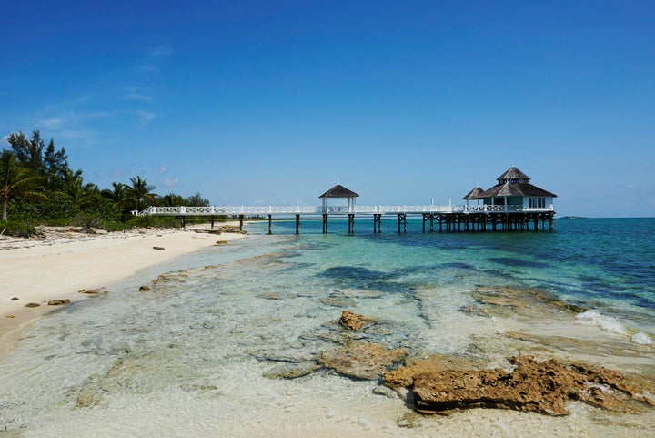 Kamalame Cay features the third largest barrier reef and the only overwater spa in the Bahamas.