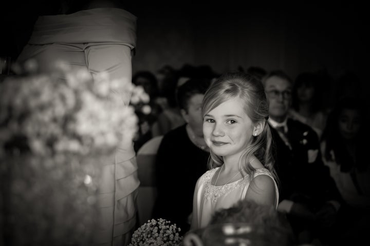 A photo taken by Regina at her first wedding assignment.