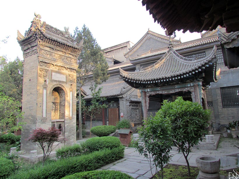 Stela with Chinese calligraphy
