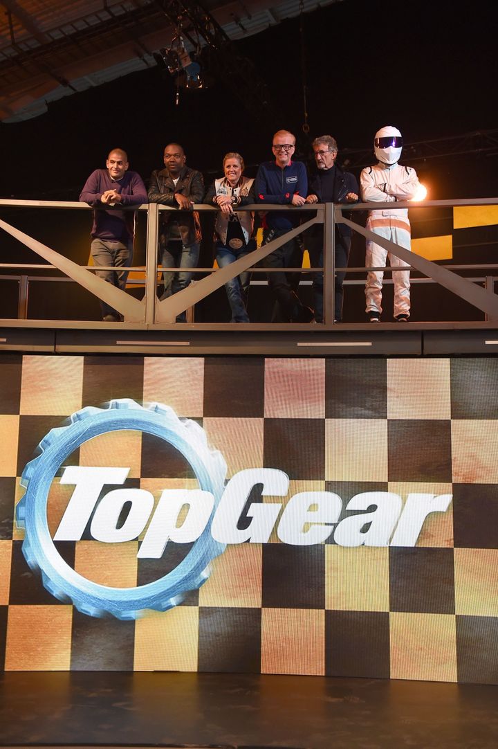 <strong>The all-new 'Top Gear' presenting team.</strong>