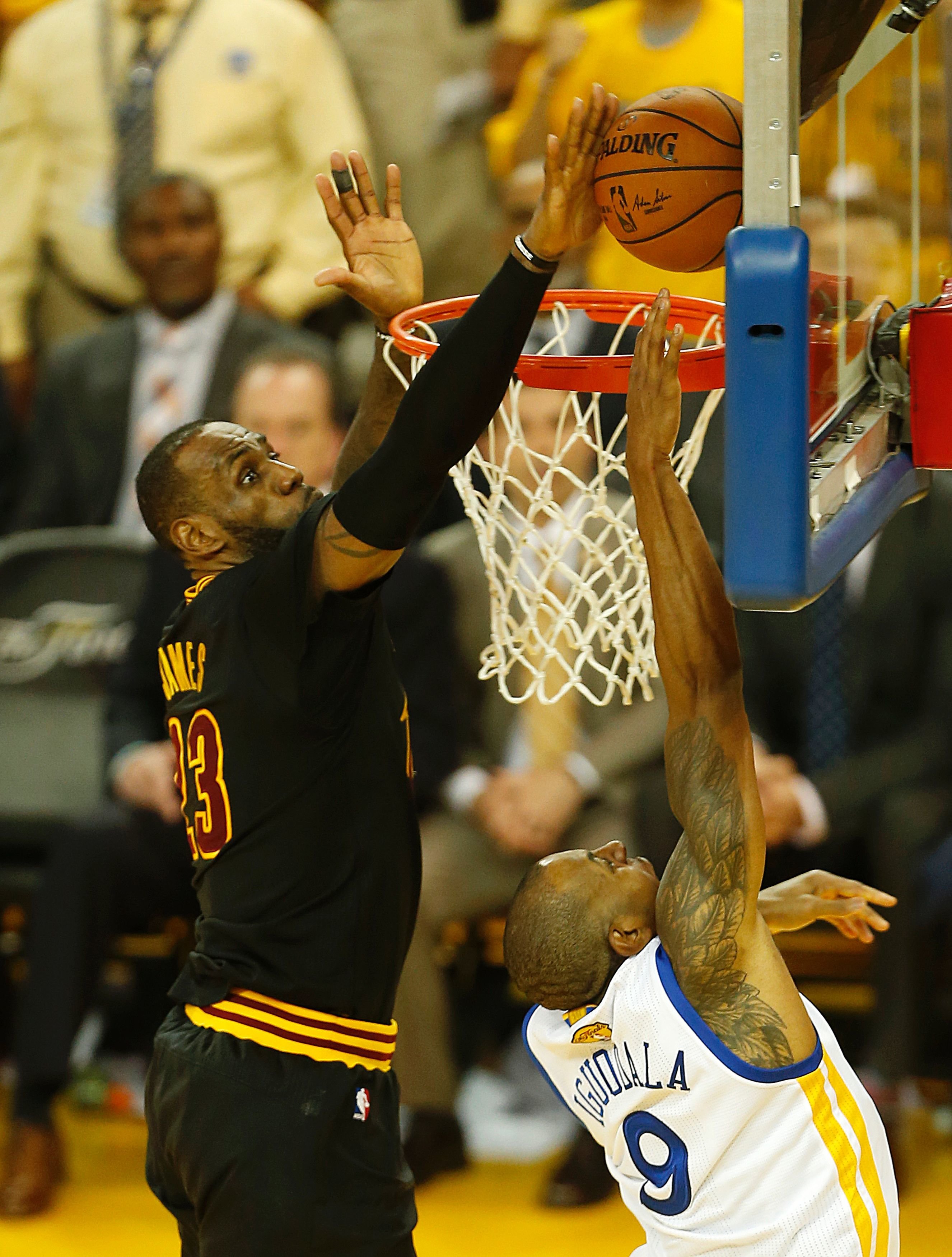 Every Photo We Could Find Of LeBron James Blocking Shots In The 2016 ...