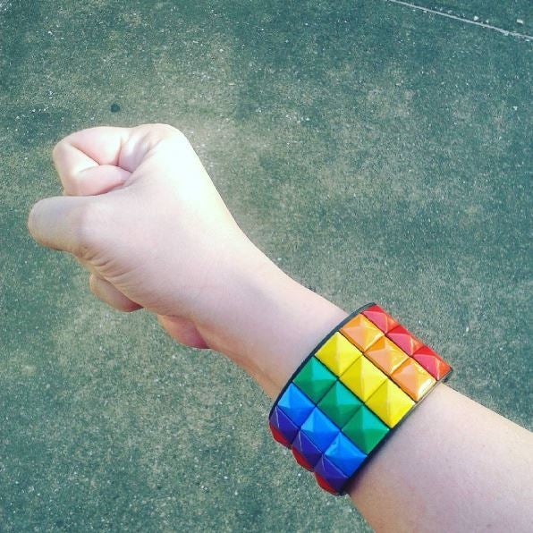 <p>I wore this bracelet all week at work. <a href="https://www.instagram.com/explore/tags/pulseshooting/" target="_blank" role="link" rel="nofollow" class=" js-entry-link cet-external-link" data-vars-item-name="#PulseShooting" data-vars-item-type="text" data-vars-unit-name="576945fde4b0092652d80592" data-vars-unit-type="buzz_body" data-vars-target-content-id="https://www.instagram.com/explore/tags/pulseshooting/" data-vars-target-content-type="url" data-vars-type="web_external_link" data-vars-subunit-name="article_body" data-vars-subunit-type="component" data-vars-position-in-subunit="2">#PulseShooting</a></p>