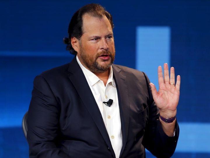 Salesforce chairman and CEO Marc Benioff has made a name for himself as an activist CEO, but has been silent on Donald Trump's presidential campaign.