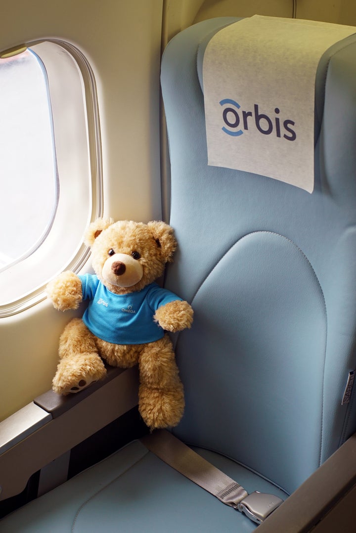 Children love the ORBIS Teddy Bears.