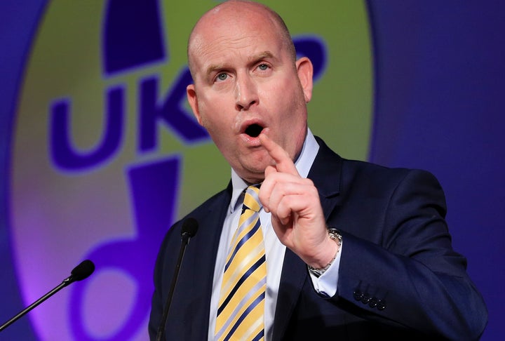 Paul Nuttall made his comments on Tuesday