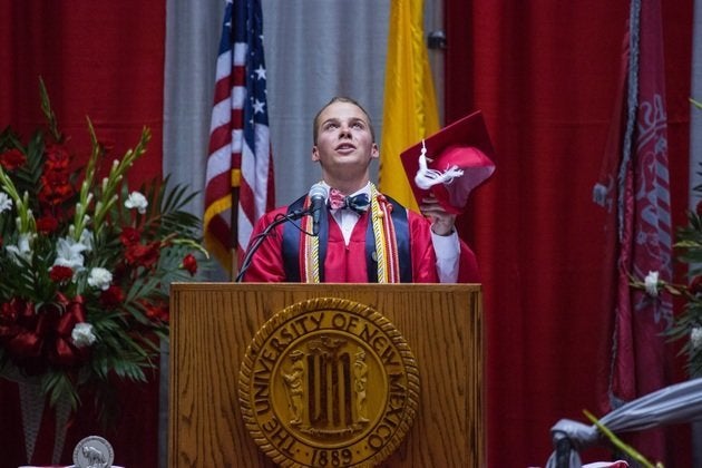 Kyle Stepp at the University of New Mexico.