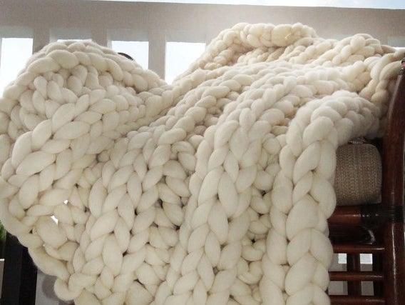 Merino wool blanket