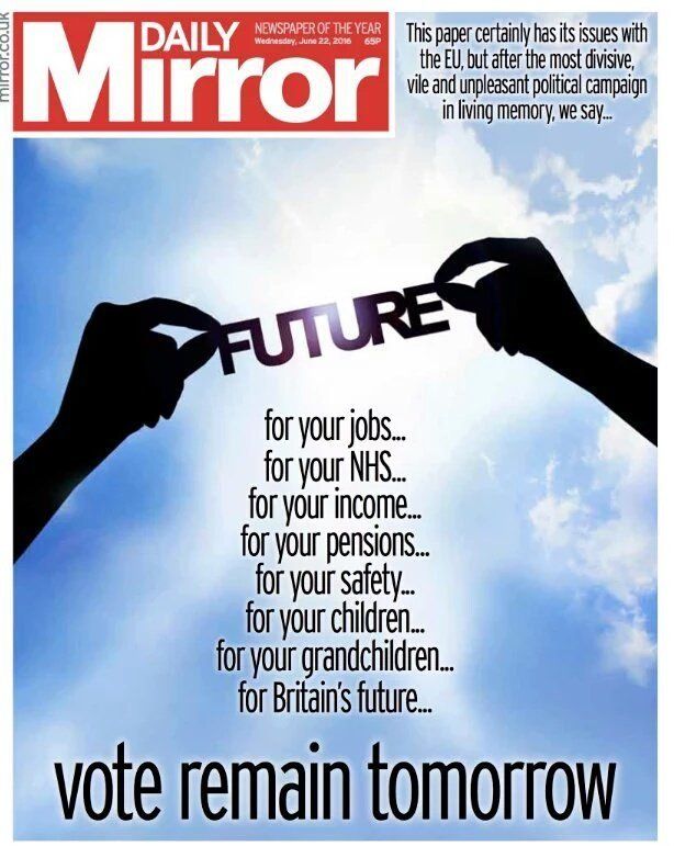 <strong>Today's Daily Mirror</strong>