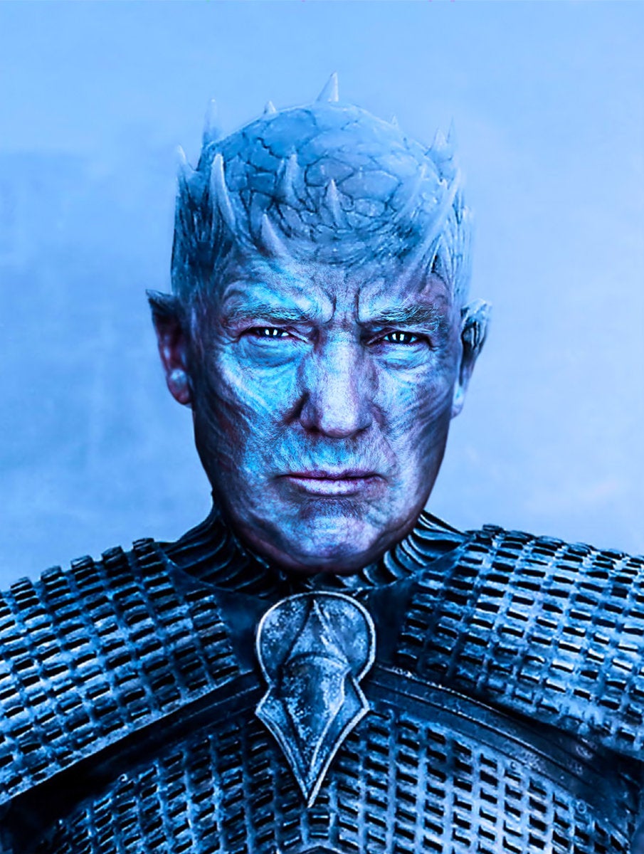 Donald Trump as the Night King