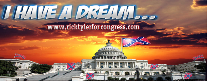 The main image on candidate Rick Tyler's Facebook page. 