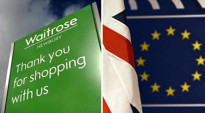 Waitrose shoppers were by a clear margin the most pro-Remain 