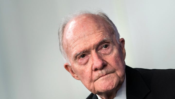 Former National Security Adviser Brent Scowcroft endorsed Hillary Clinton for president on Wednesday.