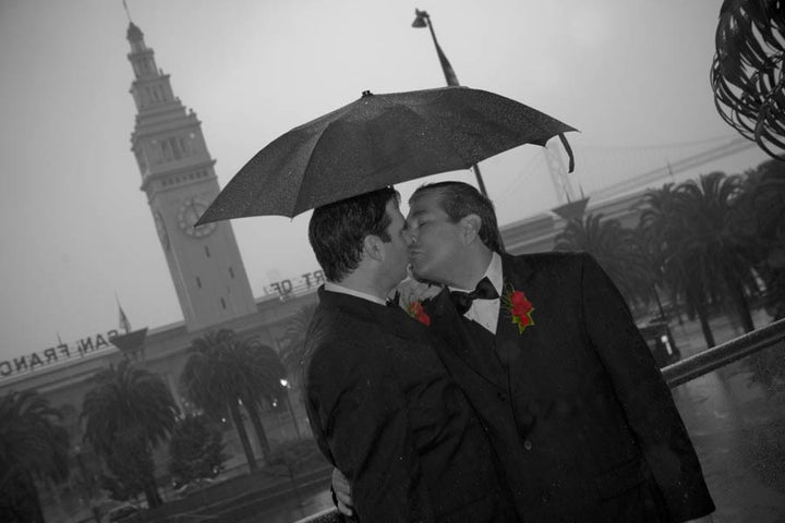 Our wedding day in 2008 in San Francisco