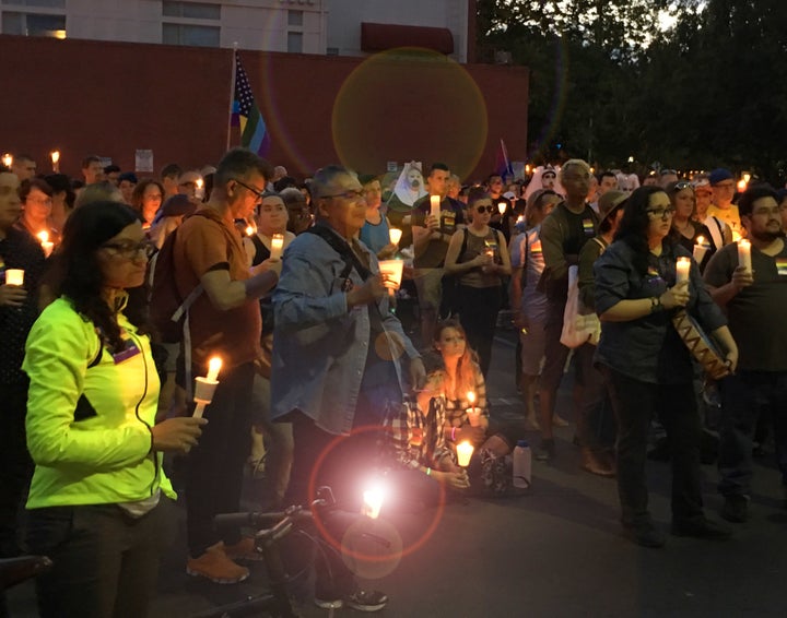 Sacramento Pulse Vigil, June 16th 2016