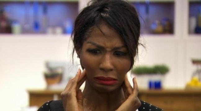 Sinitta could tell the judges weren't happy