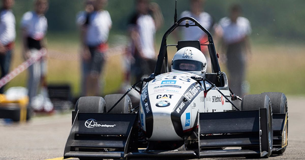 Electric Race Car Sets An Absolutely Obscene Acceleration Record