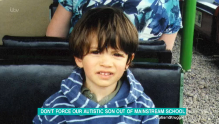 Valentino, now 11, was diagnosed with autism when he was two years old