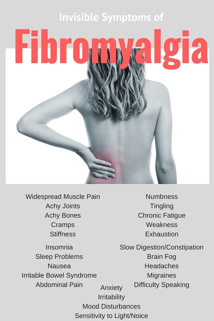 25 Invisible Symptoms of Fibromyalgia
