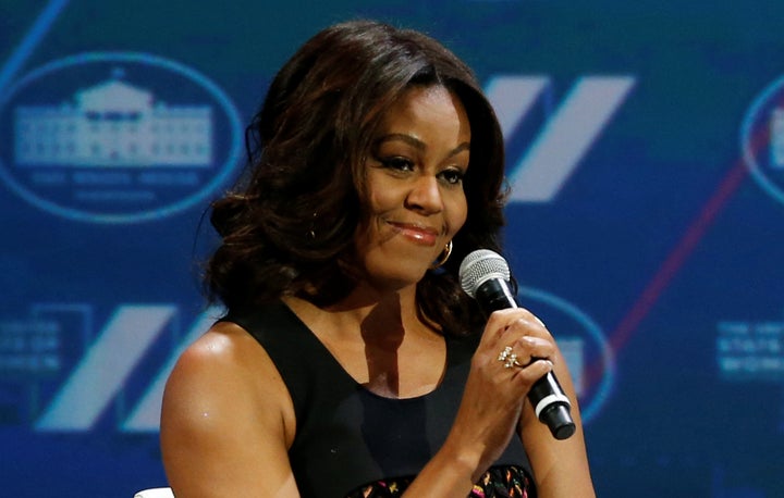 Mic drop, FLOTUS.