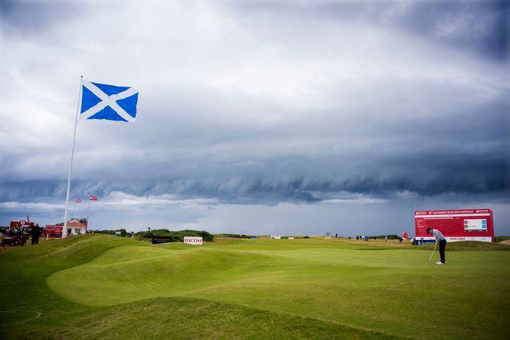 <strong>Trump is due to re-open the Turnberry course today</strong>