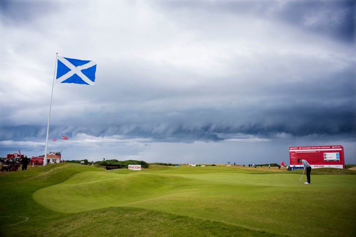 Trump is due to re-open the Turnberry course today