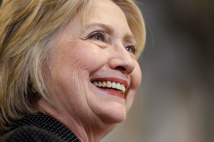 Presumptive Democratic presidential nominee Hillary Clinton speaks to supporters on June 21, 2016 in Columbus, Ohio.